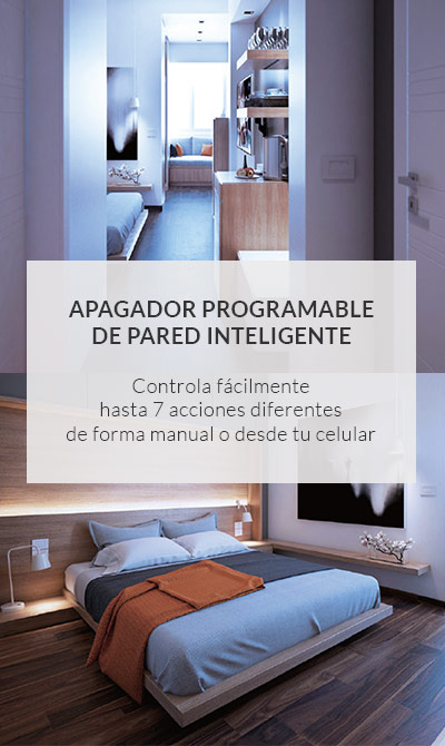 Apagador Programable de Pared Inteligente